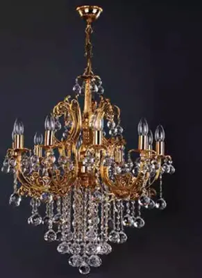 Zdjęcie produktu dla kryształowy żyrandol sufitowy żyrandol lampa sufitowa złota lampa