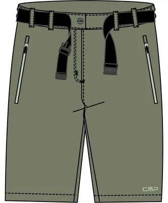 Produktbild von CMP Damen Shorts Bermuda Oliv 34