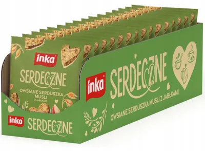 Immagine prodotto di Inka snack d'avena con mela 50 g