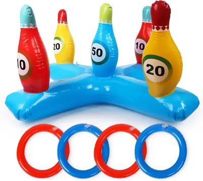 Produktbild von Aufblasbares Pool-Spielzeug, Sommer Schwimmbad Spiel, Pool Wassersport Spielzeug für Party
