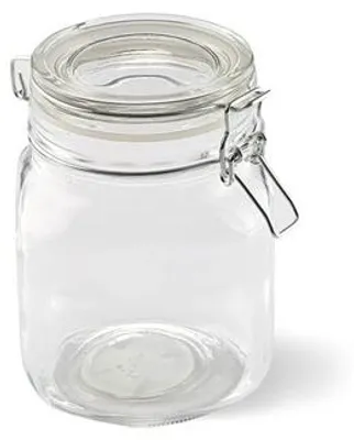 Produktbild von Maestro MR-5001-1 Glasvorratsglas mit Klipverschluss 1,0 l