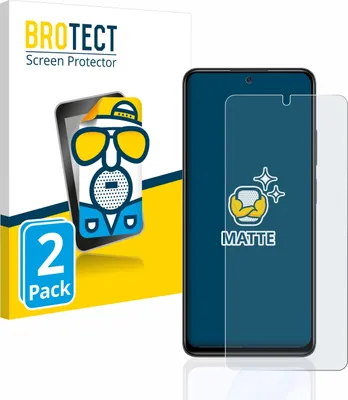 Produktbild von 2x BROTECT Schutzfolie für Xiaomi Redmi Note 11 Pro 5G Displayschutz Displayschutzfolie Folie Matt Entspiegelungsfolie