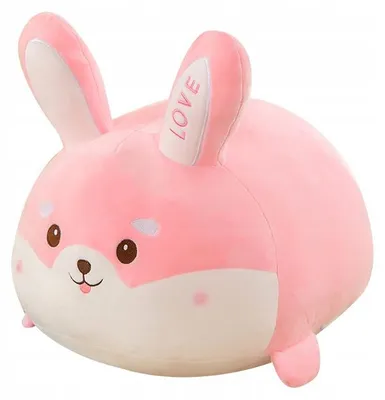 Produktbild von Granda Rosa Hase XXL Kuscheltier Plüschtier 50 cm