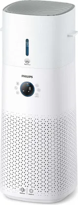 Produktbild von Philips 2-in-1-Luftreiniger der Serie 3000, bis zu 131 m2, weiß (AC3737/10)