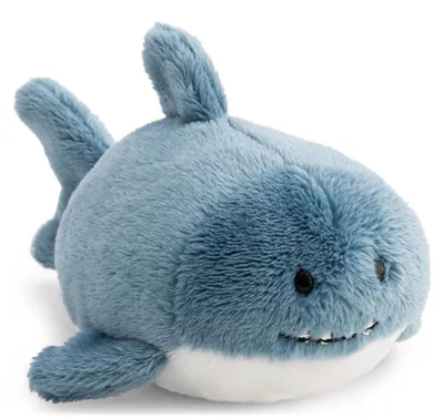 Immagine prodotto di Squalo peluche - Peluche - 8 cm - Grigio - Mini - Per bambini e come regalo