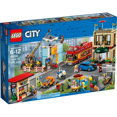 Produktbild von LEGO City Capital, Bausatz, 6 Jahr(e), 1211 Stück(e), 2,4 kg