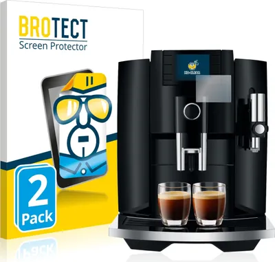 Produktbild von 2x Für Jura E8 (EB) Schutzfolie BROTECT Displayschutz Display Schutz Folie Klar Transparent
