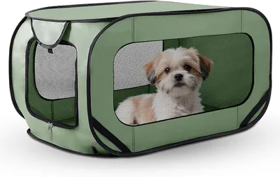 Productafbeelding van Hondenbox 94 x 53 x 53 cm, tot 25 kg, opvouwbaar, voor reizen