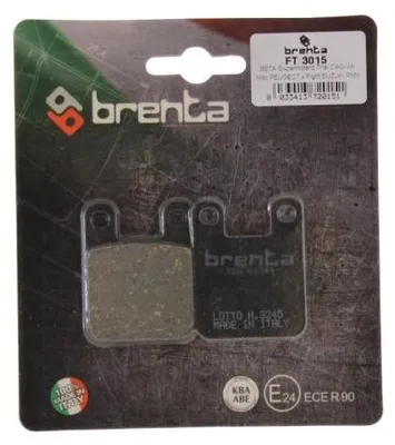 Immagine prodotto di Pastiglie freno posteriori organiche Brenta 3015 per Benelli BXK 125