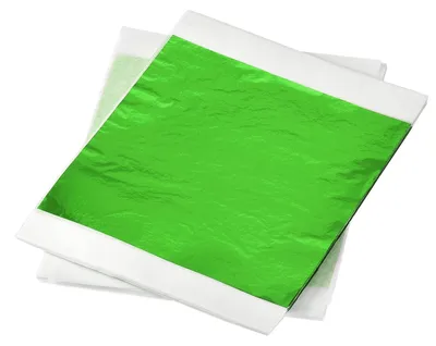 Produktbild von Blattgold-Imitat - 100 Blatt - Für Kunstdekoration und Skulpturen - 14 x 14 cm