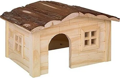 Produktbild von Nagerhaus für Meerschweinchen und Hamster - 28,5 x 19,5 x 16,5 cm