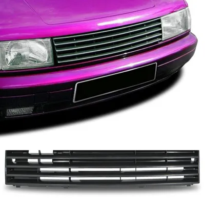 Kühlergrill Sportgrill Schwarz Grill ohne Emblem für VW Polo 86C – Produktansicht