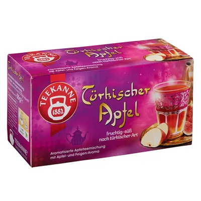 Produktbild von Teekanne Ländertee - verschiedene Sorten - ab 1 Packung (20 Beutel) - Türkischer Apfel