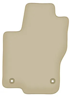 Image de Tapis conducteur moquette PREMIUM beige compatible avec Mercedes GLS (2015-, SUV) – avec fixations – sur‑mesure