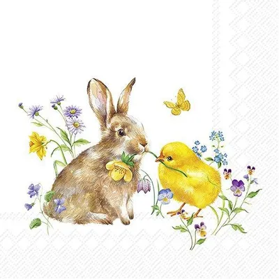 Produktbild von BUNNY AND CHICK Lunch-Servietten L1069700