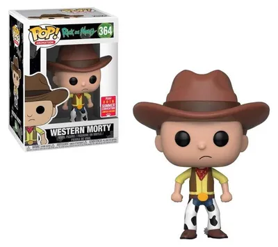 Produktbild von Rick and Morty - Western Morty 364 2018 Summer Convention Limited Edition - Funko Pop! - Vinyl Figur