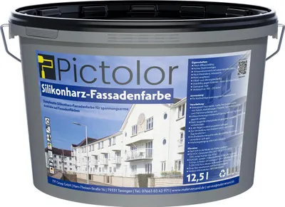 Produktbild von Pictolor® Silikonharz Fassadenfarbe12,5 Liter