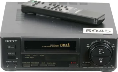 Image de Sony EV-C45E | Magnétoscope Video 8