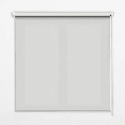 Produktbild von Seitenzug-Rollo Fensterrollo Jalousie - Lichtdurchlässig Springrollos - 90x240 cm - Hellgrau
