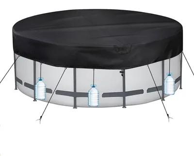 Obrázok produktu pre UV-odolné krycie plachty pre okrúhle bazény, priemer 310 cm