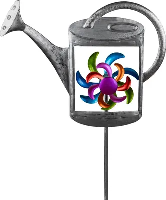 Produktbild von Gartenstecker Gießkanne mit Windrad formano