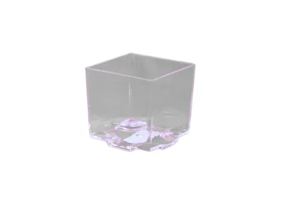 Produktbild von Fingerfood-Schale eckig, klar 4,4 x 4,4 x 4,3 cm - 65 ml [20 Stück]