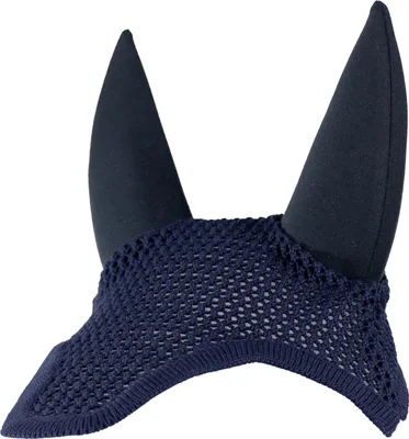 Produktbild von EQuest Fliegenohr Soundless - Fliegenhaube für Pferde, navy