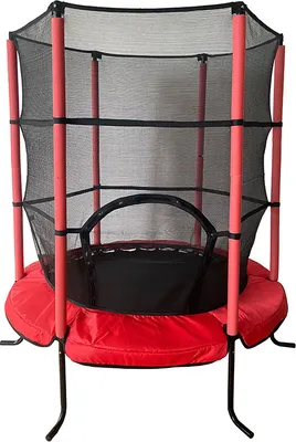 Produktbild von Joka 17860 Kinder Trampolin 140 cm mit Netz rot
