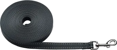 Produktbild von Hunter Suchleine London schwarz, reflektierend, Maße: 20 mm / 2000 cm