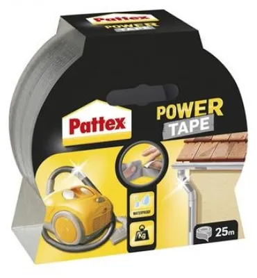 Image de Ruban Pattex® Power Tape, adhésif, 50 mm, L-25 m, argent