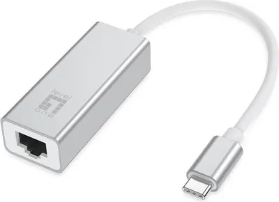 Produktbild von LevelOne Adapter USB-C -> RJ45 10/100/1000 0.15m