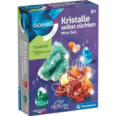 Zdjęcie produktu dla Clementoni Galileo Lab 69936, Zestaw eksperymentowy, Mineralogia, 8 lat(a), Wielobarwny