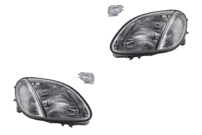 Produktbild von Scheinwerfer Satz passend für Mercedes R170 SLK 09/1996 -04 H7 H7 +Nebel 1708200156 A1708200156 1708200256 A1708200256 1708202361 17082 Johns