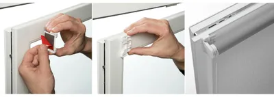 Zdjęcie produktu dla Gardinia EASYFIX Roll Uni 510 hellgrau 90 x 210 cm