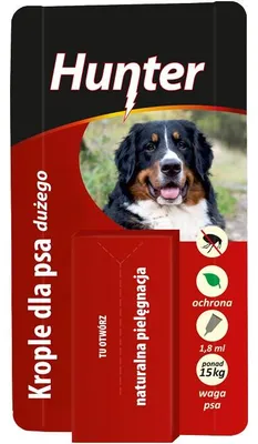 Produktbild von Parasitentropfen für große Hunde 1,8 ml – natürliche ätherische Öle gegen Flöhe & Zecken