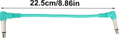 Productafbeelding van Patchkabel, effectkabel, pedaalpatchkabel, gitaarpatchkabel, kabel voor effectpedalen