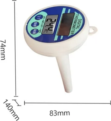 Produktbild von Digitales Solarthermometer für Teiche und Aquarien