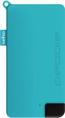 Produktbild von Veho Pokket, 1000 mAh, Lithium Polymer (LiPo), 3,7 V, Blau