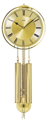 Produktbild von AMS H356 Mechanische Pendeluhr mit Messinggarnitur und 8-Tage Schlagwerk