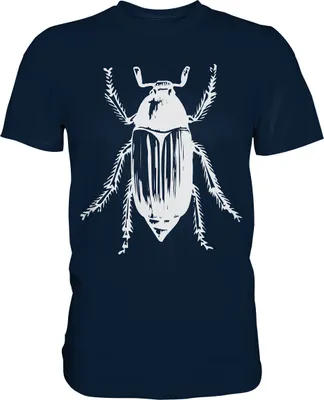 Produktbild von Kakerlake Käfersammler Insekten T-Shirt – Navy / M