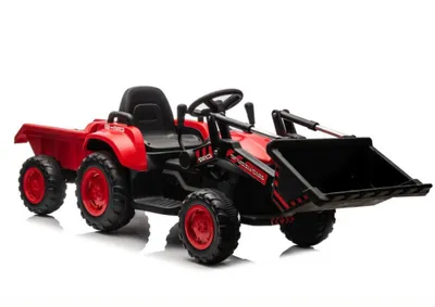 Image de Tracteur sur batterie avec pelle BW-X002A Rouge