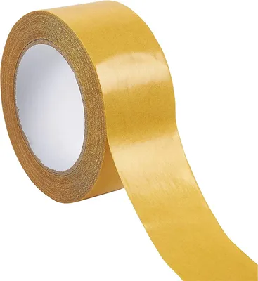 Image de Verk 11374 Ruban adhésif double face pour moquette 50 mm x 10 m