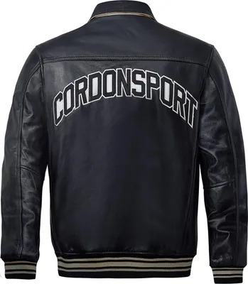 Produktbild von Cordon Sport Herren Lederjacke Sport Victoria black 3XL