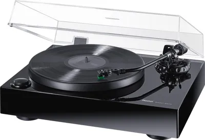 Produktbild von Magnat MTT 990, Plattenspieler mit Direktantrieb, Halbautomatisch, Schwarz, 33 1/3,45,78 RPM, 72 dB, 2,2 kg/cm