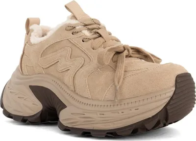 Zdjęcie produktu dla La Conte Sneaker damski LAC6590-25220-WOBEI Kolor: Beżowy Rozmiar: 39