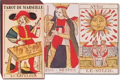 Zdjęcie produktu dla Karty tarot "Tarot marsylski" PIATNIK