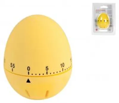Immagine prodotto di HOMe Timer Da Cucina Meccanico A Forma Di Uovo Di Colore Giallo