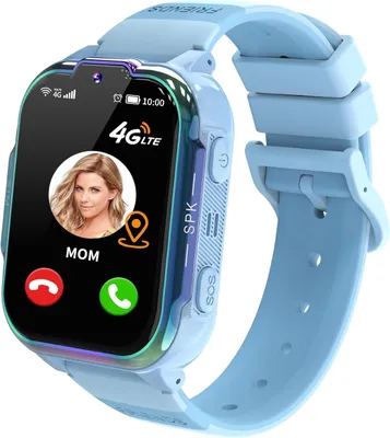 Produktbild von JUBUNRER 4G Kinder Smartwatch mit GPS Tracker Telefon Videoanruf SOS Kamera Spiele Schrittzähler wasserdichte Uhr für Jungen Mädchen