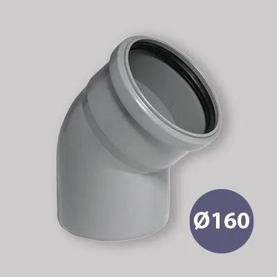 Immagine prodotto di Curva Innesto Ø 160 30°