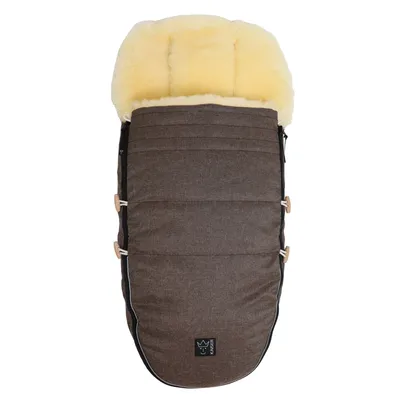 Immagine prodotto di Kaiser, Love the Nature Lammfell Kinderwagen Fußsack, marrone melange